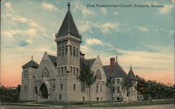 First Presbyterian Church Postcard