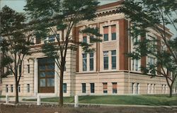 Science Building, Kansas State Normal School Postcard