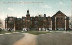 State Normal School, Main Building Postcard