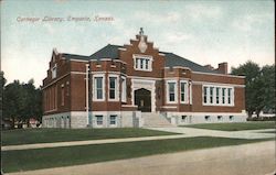 Carnegie Library Postcard