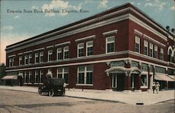 Emporia State Bank Building Postcard