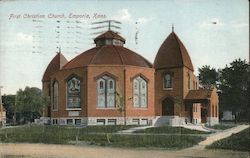 First Christian Church Postcard