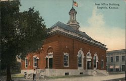 Post Office Building Postcard