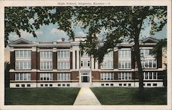 High School Emporia, KS Postcard Postcard Postcard