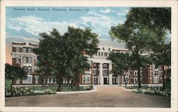 Kansas State Normal Postcard