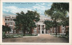 Kansas State Normal Postcard