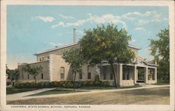 Cafeteria, State Normal School Postcard