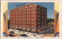 Hotel Broadview Emporia, KS Postcard Postcard Postcard