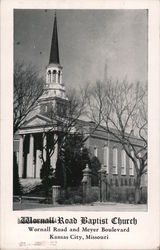 Wornall Road Baptist Church Postcard