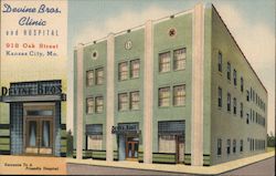 Devine Bros Clinic and Hospital Postcard