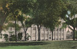 College Building, South View Rockhurst College Postcard