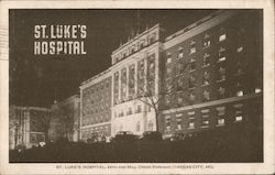 St. Luke's Hospital - 44th and Mill Creek Parkway Kansas City, MO Postcard Postcard Postcard