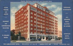 The Ambassador Hotel Postcard