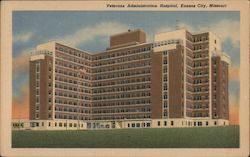 Veterans Administration Hospital Postcard