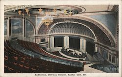 Auditorium, Newman Theater Postcard