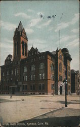 Central High School Postcard