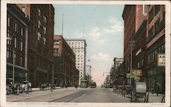 Grand Avenue, North from 12th Street Postcard