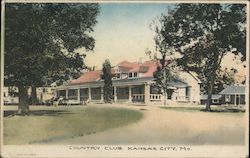 Country Club Postcard