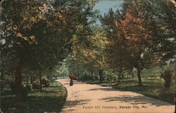 Forest Hill Cemetery Postcard