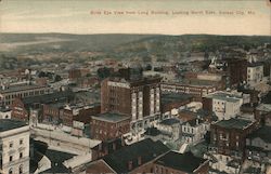 Bird's Eye View from Long Building, Looking North East Postcard