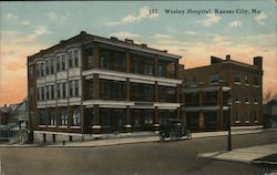 Wesley Hospital Postcard