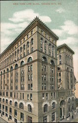 New York Life Bldg Postcard