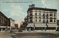 Twelfth Street, East from Broadway Postcard