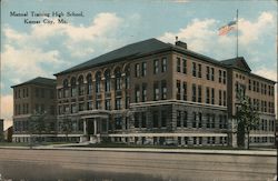 Manual Training High School Postcard