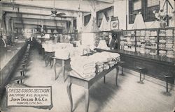 John Taylor D.G. Co. Dress Goods Section Kansas City, MO Postcard Postcard Postcard