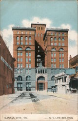 New York Life Building Postcard