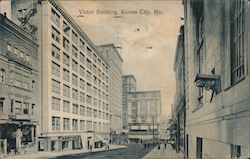 Victor Building Postcard