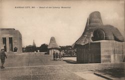 Detail of the Liberty Memorial Postcard