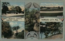 Beauty Spots in Swope Park Postcard