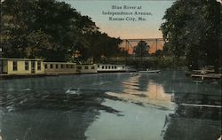 Blue River at Independence Avenue Postcard