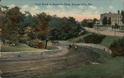 Cozy Nook in Roanoke Park Postcard