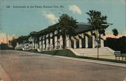 Colonnade at the Pasco Kansas City, MO Postcard Postcard Postcard