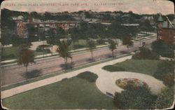 Plaza, from Plaza Apartments and Park Avenue Postcard