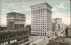 Kansas City Sky Scrapers Missouri Postcard Postcard Postcard