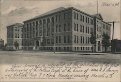 Manual Training High School, not in Nebraska Postcard