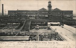 The Kansas City Stock Yards Company's Building Postcard