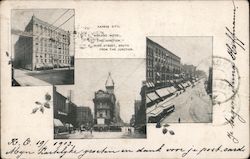 Midland Hotel, The Junction, Main Street, South from the Junction Postcard