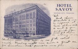 Hotel Savoy Postcard