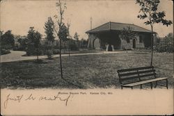 Holmes Square Park Kansas City, MO Postcard Postcard Postcard