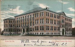 Manual Training High School Kansas City, MO Postcard Postcard Postcard