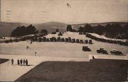 End of the Lincoln Highway from the California Palace of the Legion of Honor San Francisco, CA Postcard Postcard Postcard