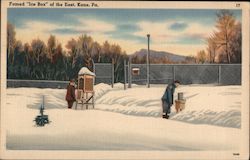 Famed Ice Box of the East Postcard