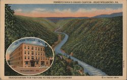 Pennsylvania's Grand Canyon Postcard