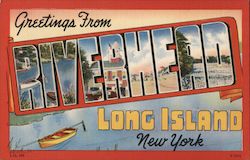 Greetings From Riverhead Postcard