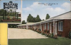 Gray Motel Georgia Postcard Postcard Postcard