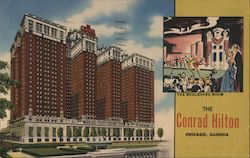 The Conrad Hilton Chicago, IL Postcard Postcard Postcard